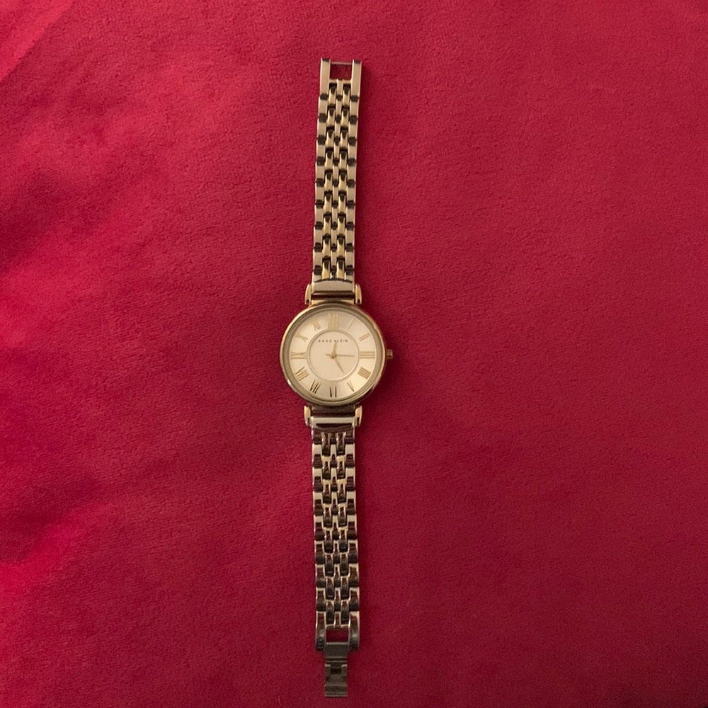 Anne Klein two-tone watch